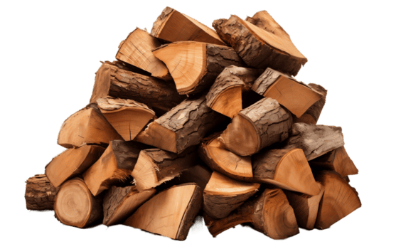 ai-generated-firewood-logs-isolated-on-transparent-background-generative-ai-png