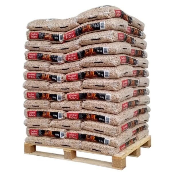 Ardenforest Holzpellets – Palette mit 75 Säcken, DINplus zertifiziert