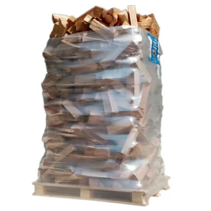 Bois de chauffage – 25 cm – Ballot sur palette – 2 m³ – Extra Sec