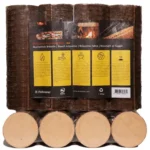 Holzbriketts – Runde Buche, 15 Packungen à 10 kg (150 kg) – Bild 2